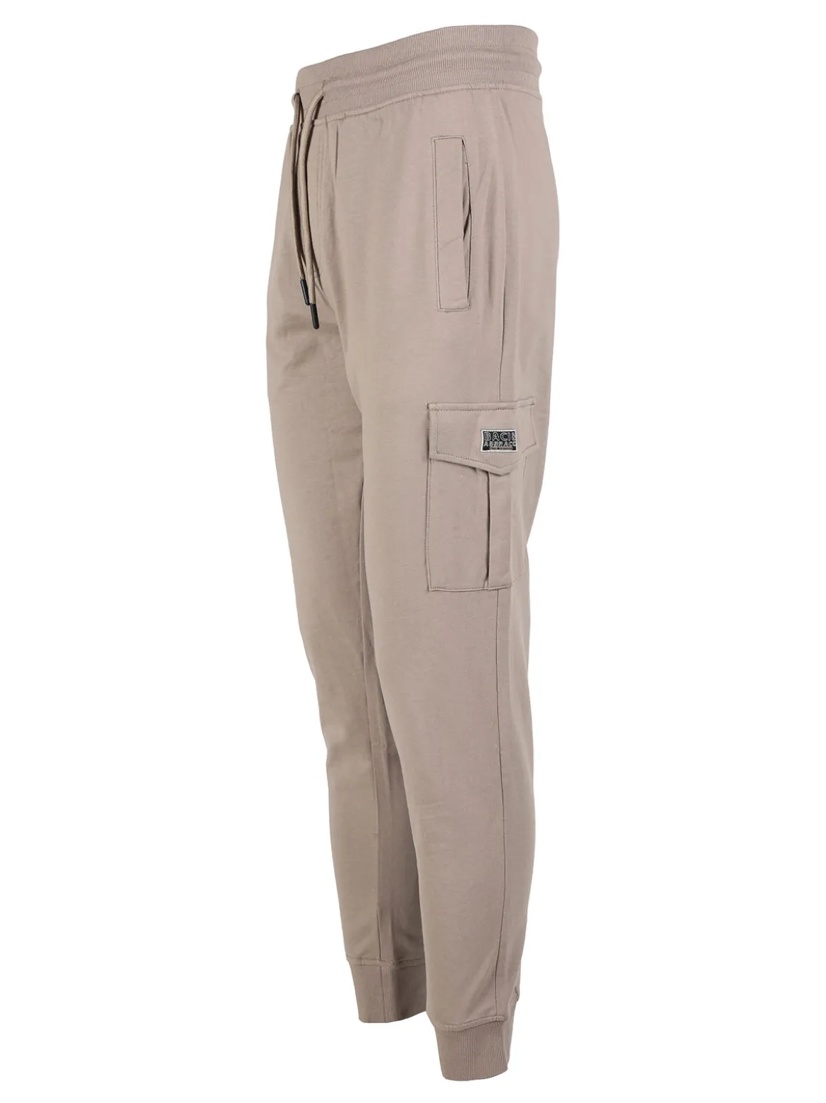 Baci & Abbracci Pantaloni da uomo in felpa con tasconi e polsini