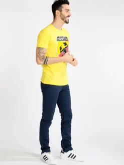 Baci & Abbracci Pantaloni slim fit da uomo in cotone