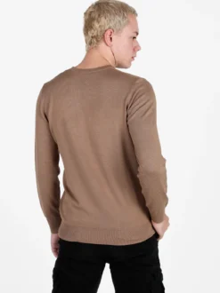 Baci & Abbracci Pullover girocollo da uomo in maglia
