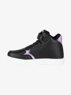 Bacio & Bacio Sneakers alte da bambina con cinturino a strappo e luci