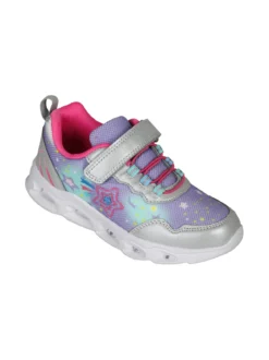 Bacio & Bacio Sneakers da ragazza con chiusura a strappo e luci