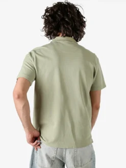 Bad Boys Polo in cotone da uomo a maniche corte - pistacchio