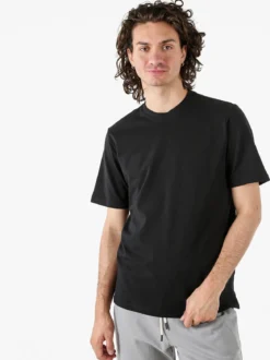 Bad Boys T-shirt girocollo da uomo in cotone - nero