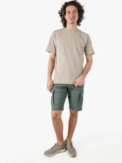 Bad Boys T-shirt girocollo da uomo in cotone - taupe