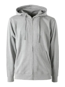 Baker'S Felpa da uomo full zip con cappuccio - grigio