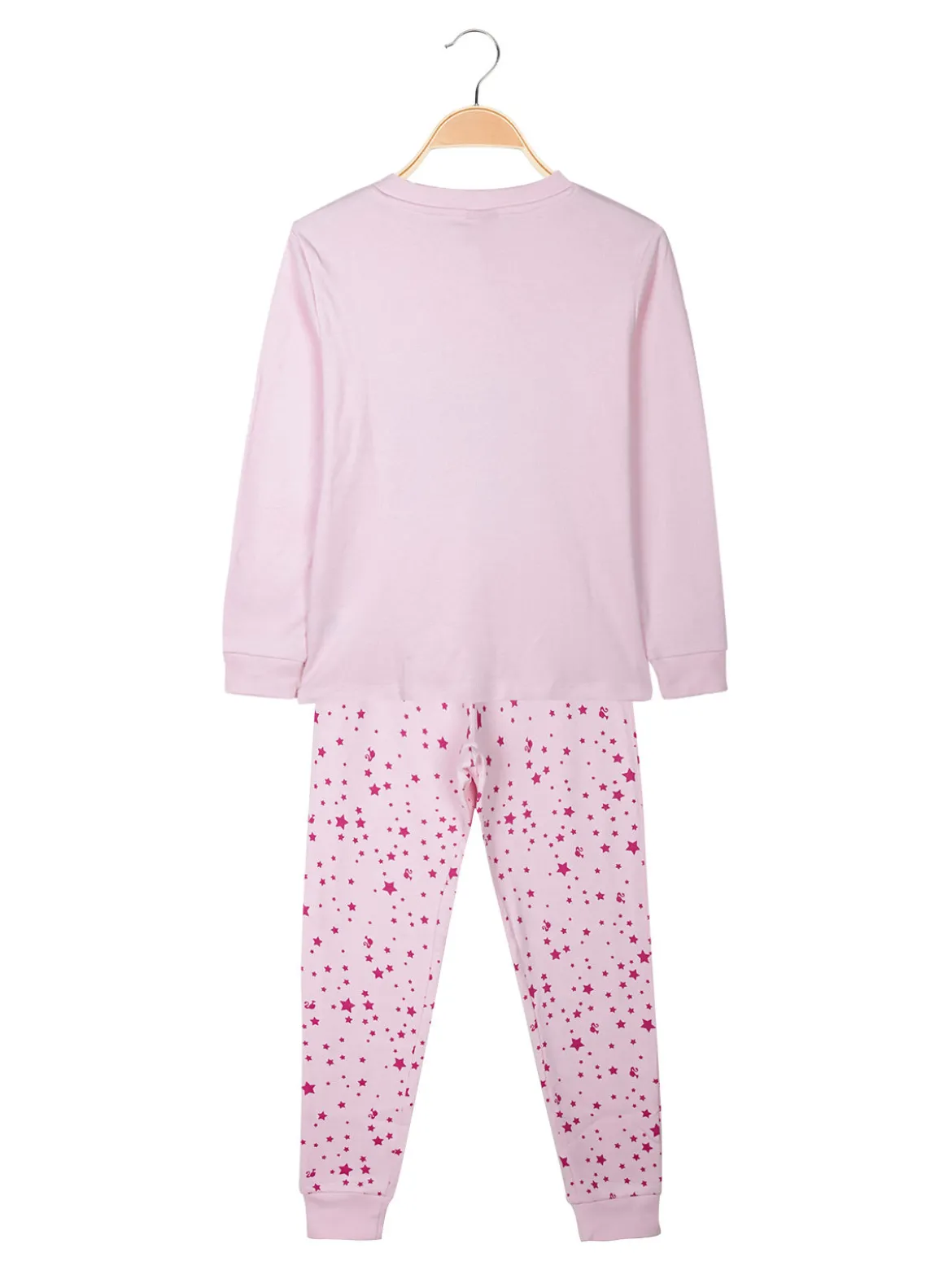 Barbie Pigiama lungo da bambina in cotone interlock