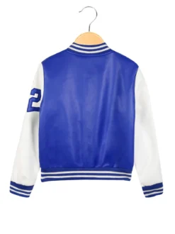 B-Brum Beby Giacca da bambino in ecopelle modello bomber