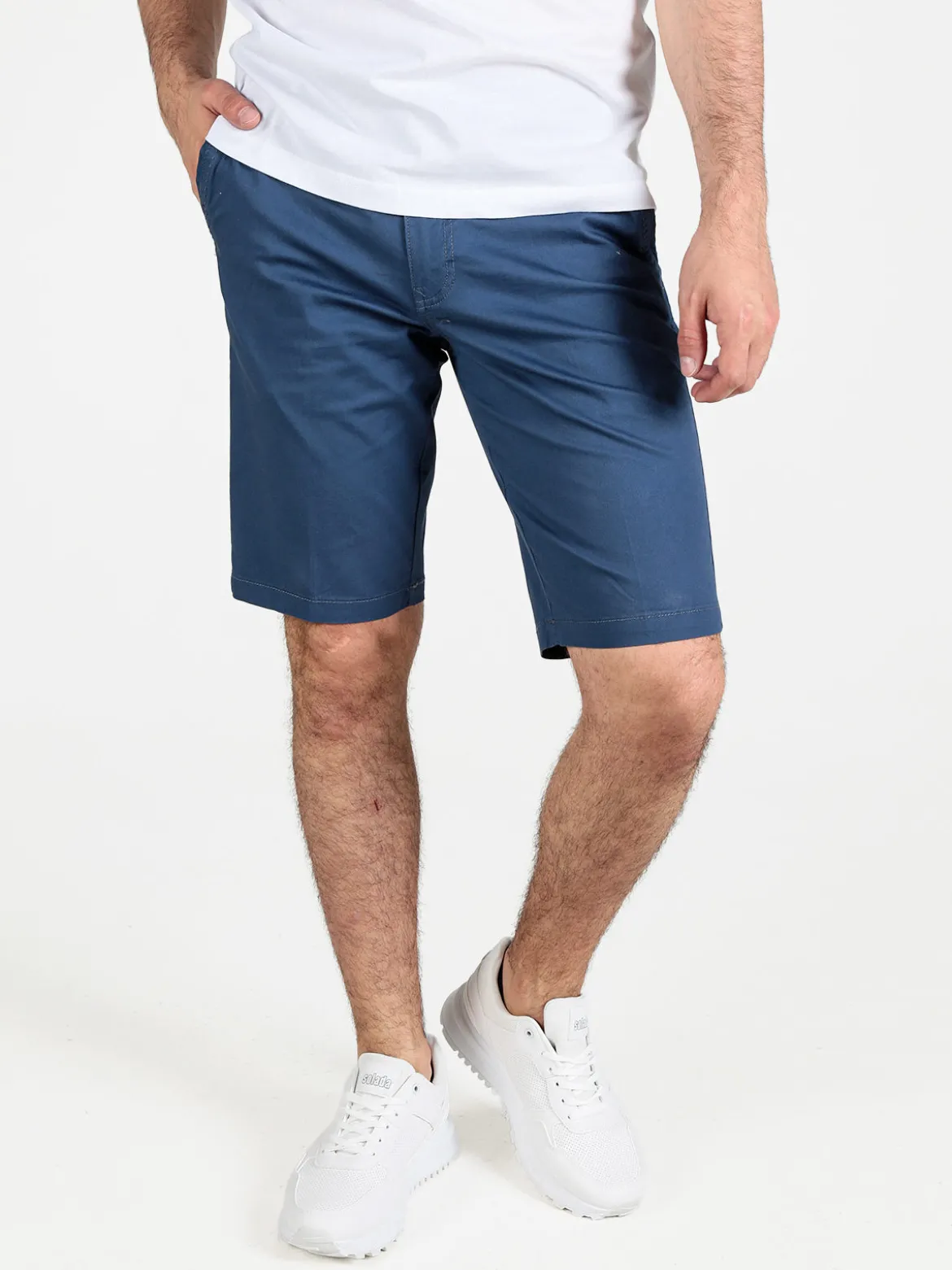Be Board Bermuda uomo in cotone stretch taglie grandi
