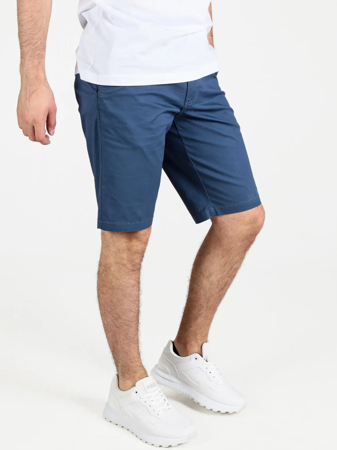 Be Board Bermuda uomo in cotone stretch taglie grandi