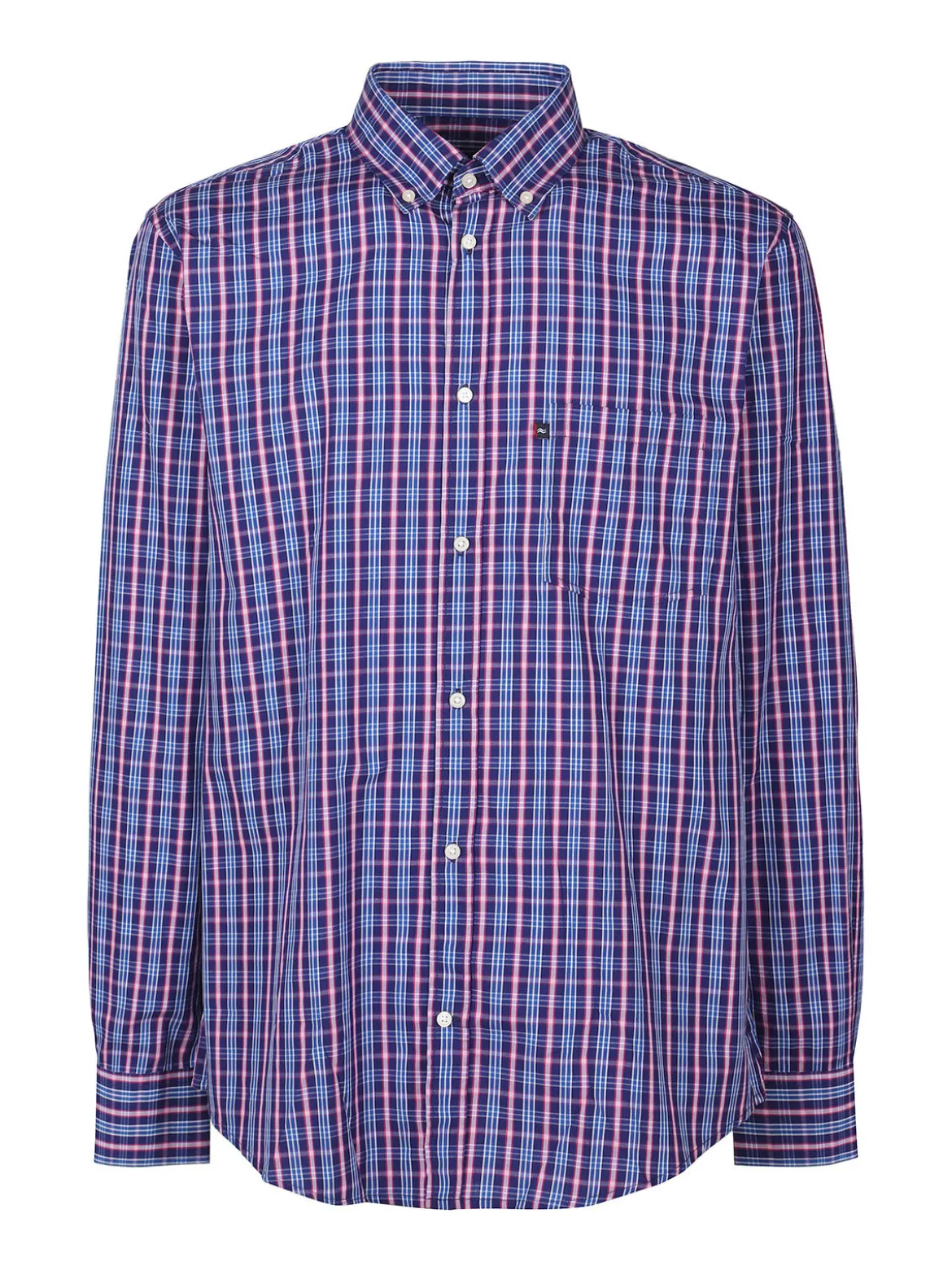 Be Board Camicia da uomo regular fit a fantasia