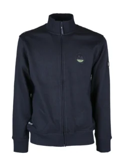Be Board Felpa da uomo a nido d'ape con zip