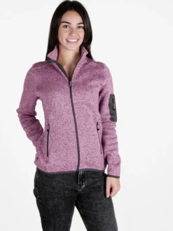 Be Board Felpa donna invernale con zip