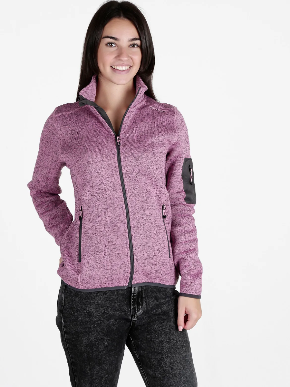 Be Board Felpa donna invernale con zip