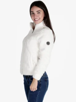 Be Board Giacca donna in ecopelliccia con zip