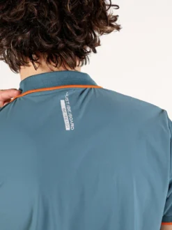 Be Board Polo da uomo a maniche corte in tessuto tecnico piquet