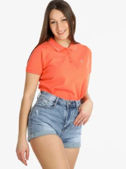 Be Board Polo donna in cotone manica corta