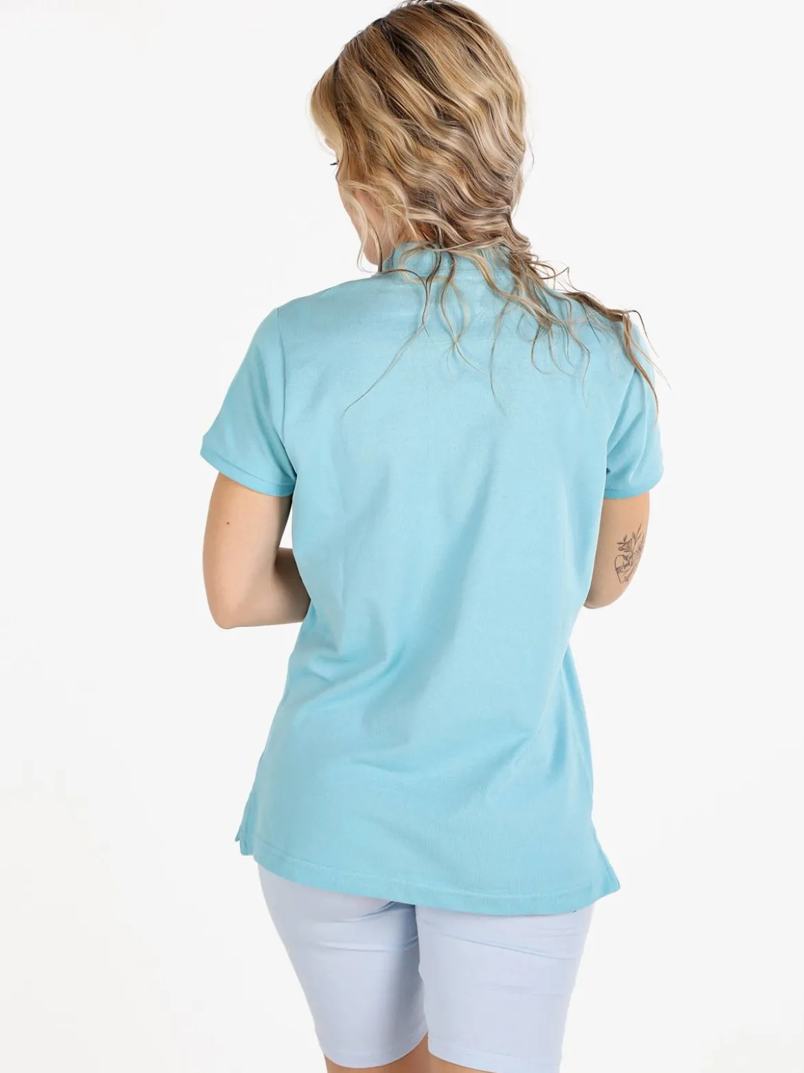 Be Board Polo donna in cotone manica corta