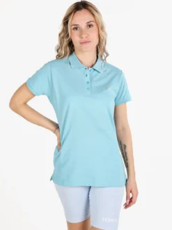 Be Board Polo donna in cotone manica corta