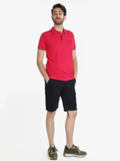 Be Board Polo in cotone da uomo a manica corta