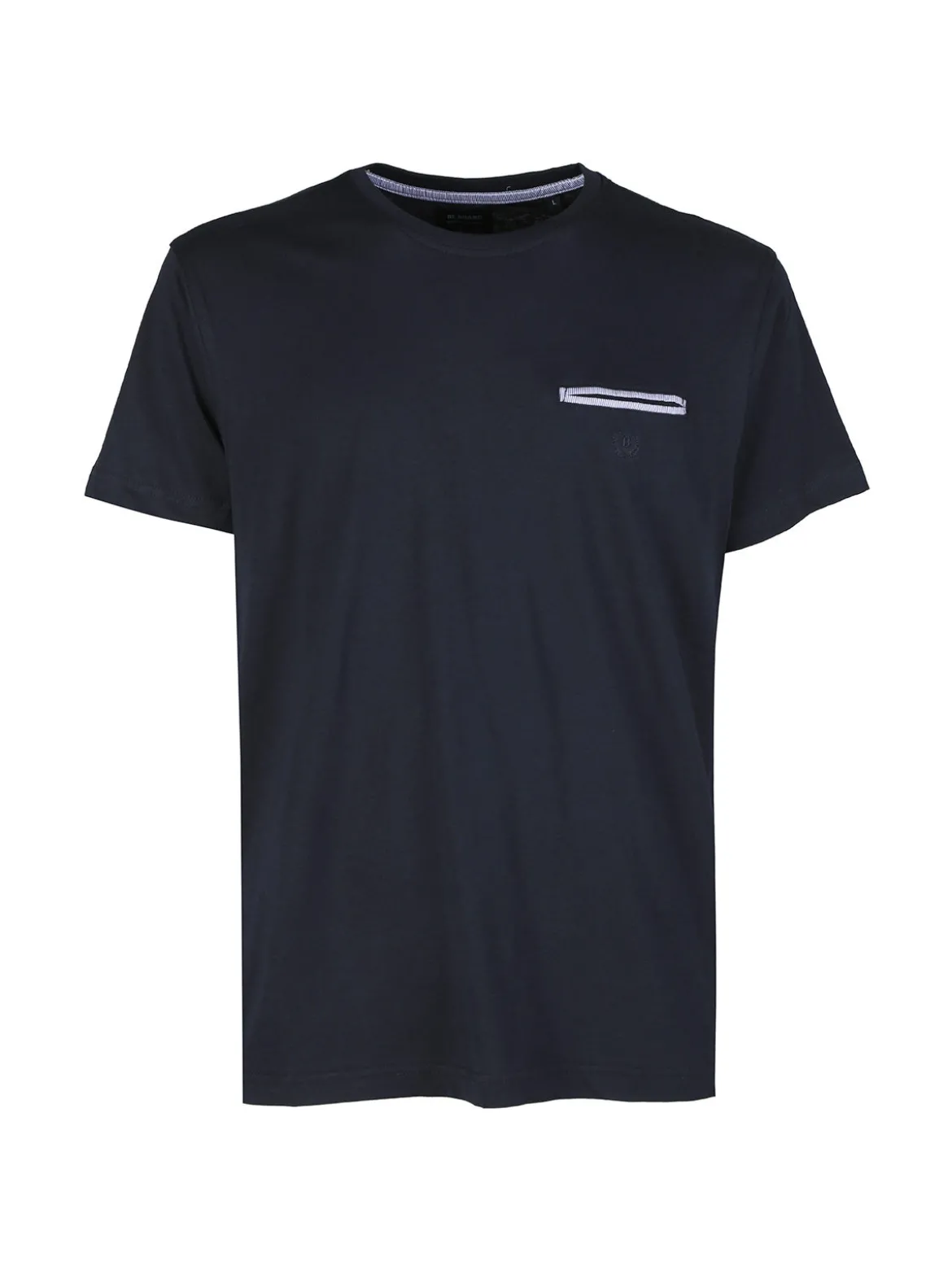 Be Board T-shirt uomo in cotone con taschino sul petto