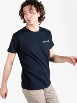 Be Board T-shirt uomo in cotone con taschino sul petto