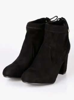 Be Gold Tronchetto donna scamosciato con tacco