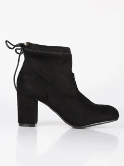 Be Gold Tronchetto donna scamosciato con tacco