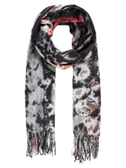 Bella Accessori Sciarpa colorata da donna con frange