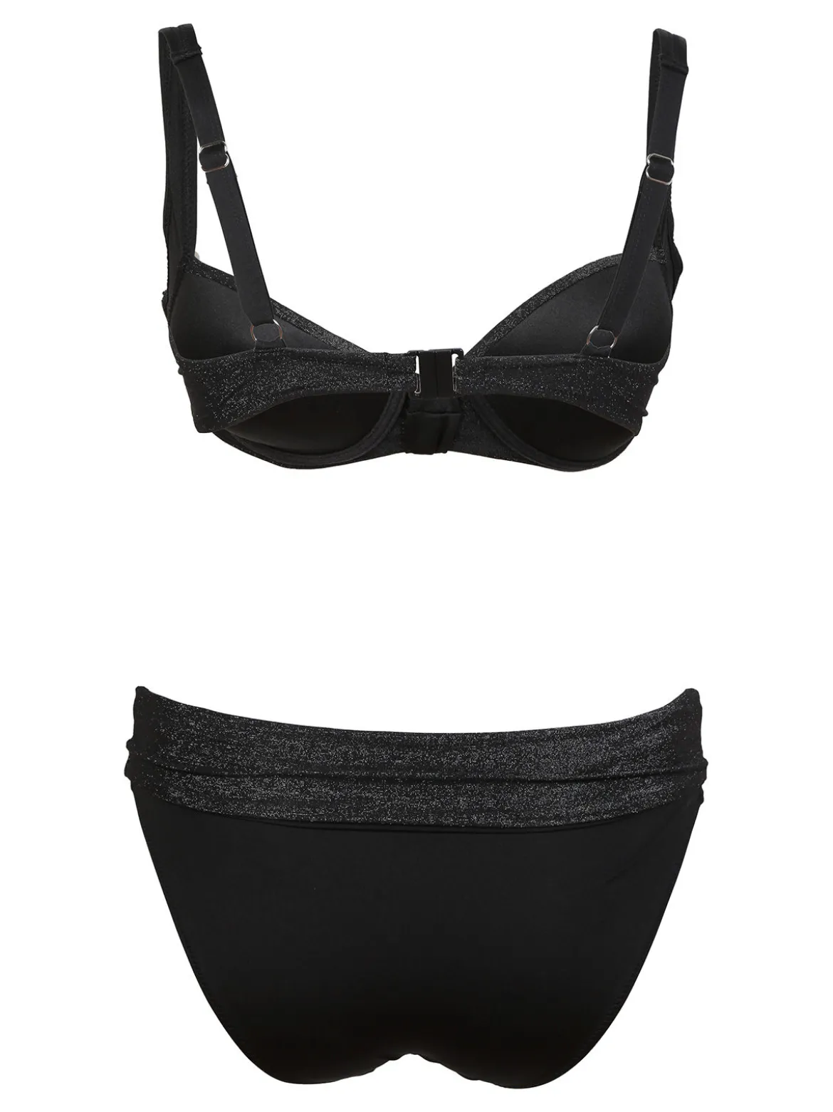 Bellissima Costume bikini donna con lurex taglie forti