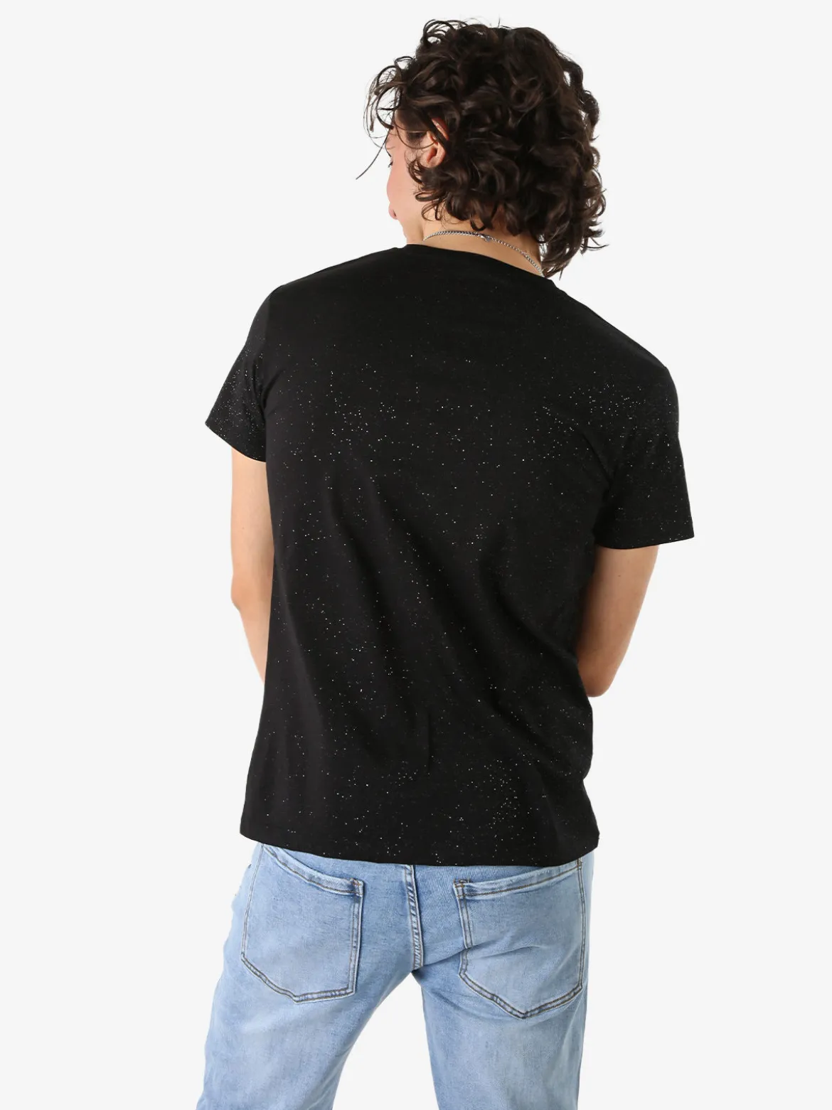 Belman T-shirt da uomo in cotone con stampa - nero