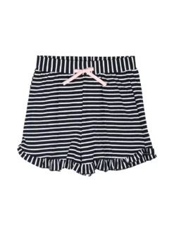 Best Girl'S Completo corto da bambina 2 pezzi con shorts a righe