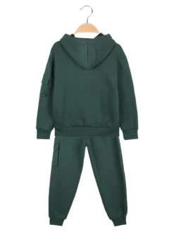 Best Kid'S Completo tuta da bambino 2 pezzi con cappuccio e interno felpato