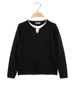 Best Kid'S Pullover da bambino in maglia con doppio scollo