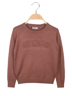 Best Kid'S Pullover da bambino in maglia con scritta in rilievo