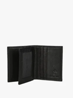 Biagiotti Uomo Mini portafoglio verticale in pelle da uomo - nero