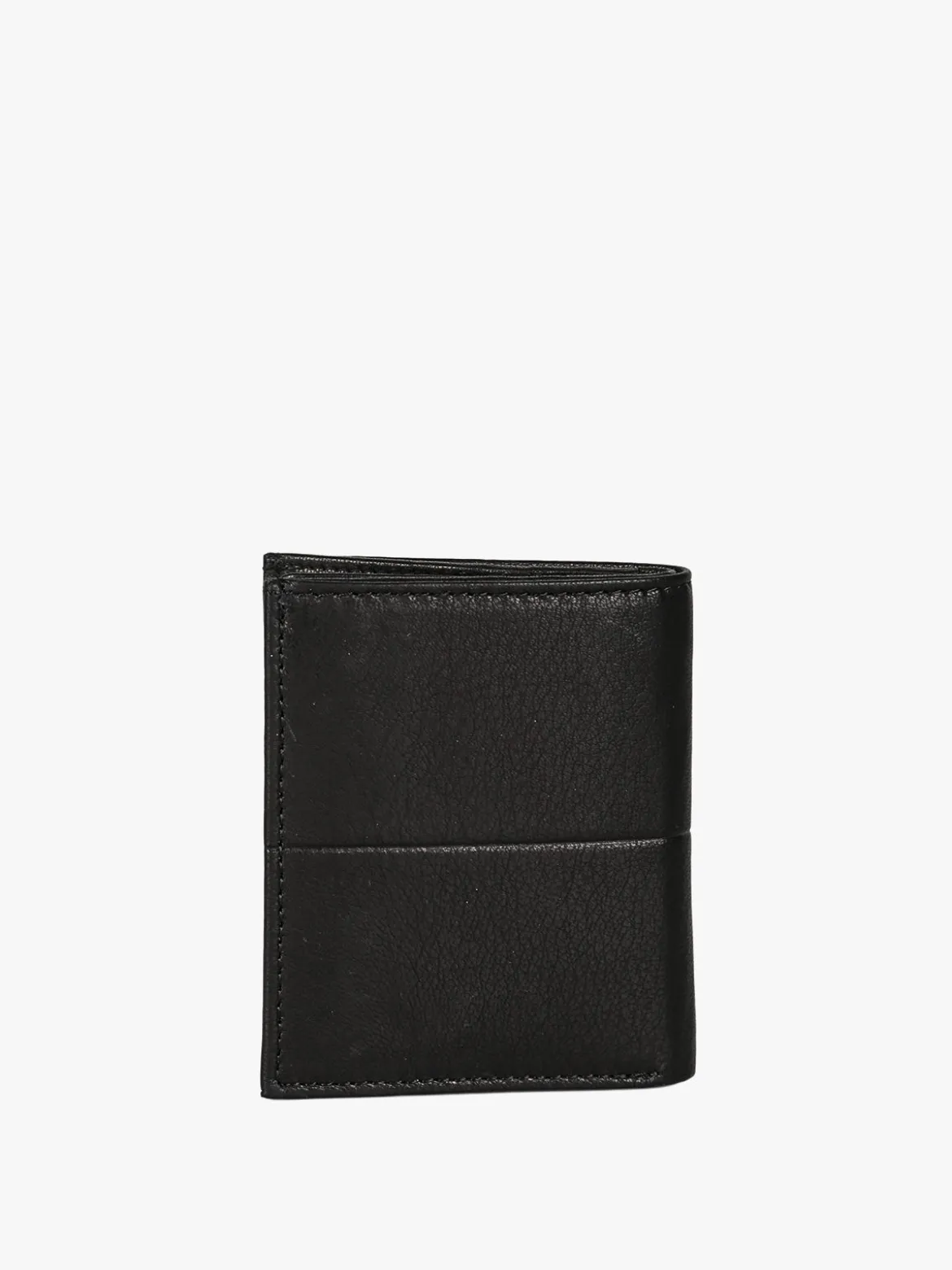 Biagiotti Uomo Mini portafoglio verticale in pelle da uomo - nero