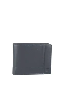 Biagiotti Uomo Portafoglio in pelle da uomo - blu scuro