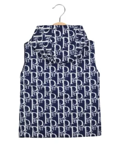 Bouny Baby Gilet da bambina reversibile con cappuccio