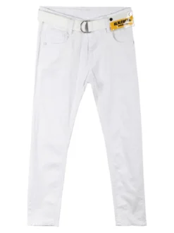 Boy Studio Pantaloni bambino in cotone con cintura