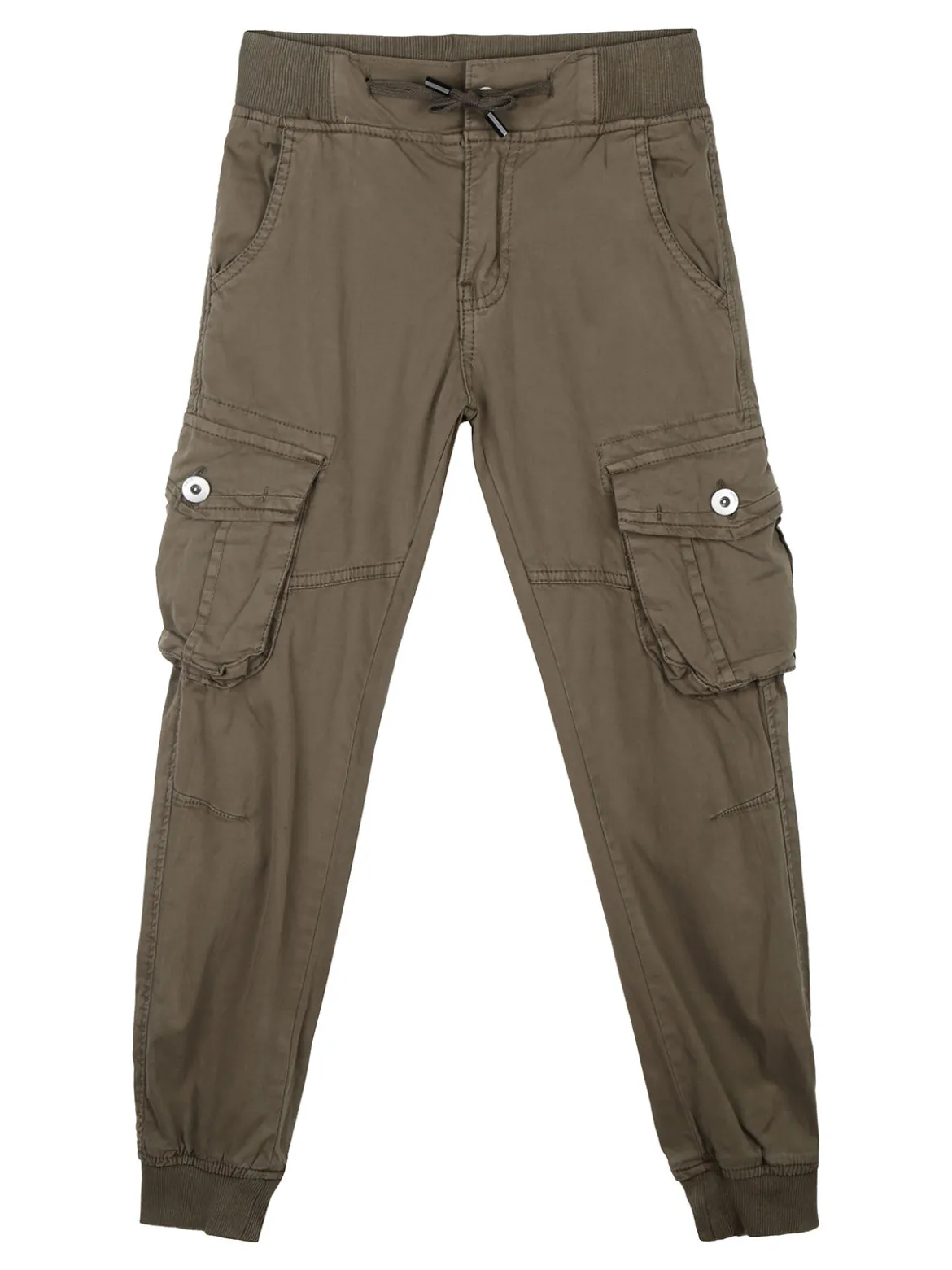 Boy & Studio Pantaloni da bambino con tasconi laterali e polsini