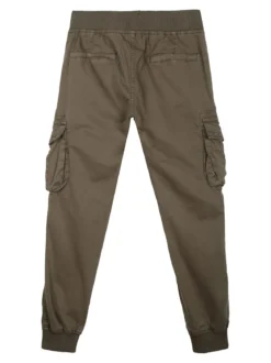 Boy & Studio Pantaloni da bambino con tasconi laterali e polsini