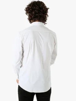 Bread & Buttons Camicia da uomo a maniche lunghe - bianco