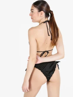 Brilliant Bikini da donna a triangolo con borchie e slip