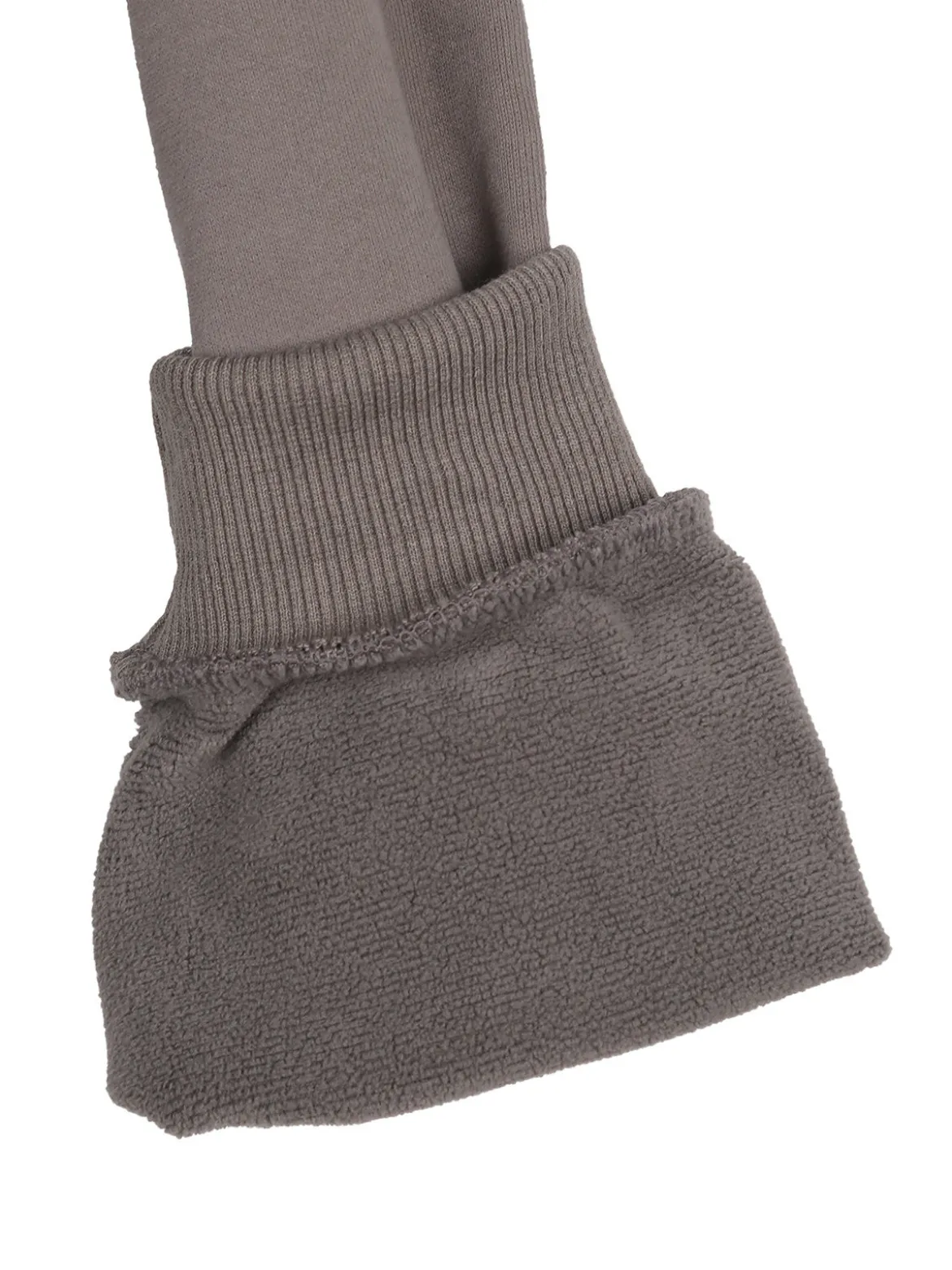 Brum Beby Felpa da bambino con cappuccio e zip - antracite