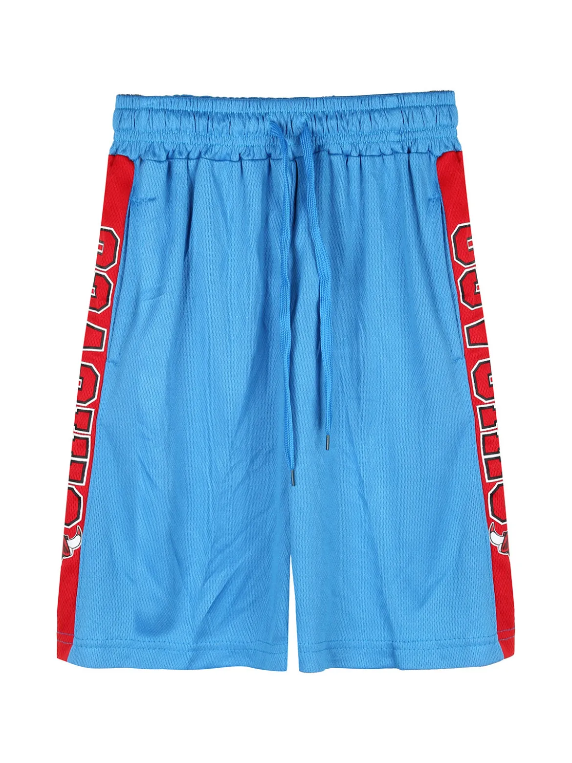 Bskt Completo da bambino sportivo con t-shirt con bottoni e bermuda