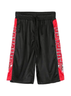 Bskt Completo da bambino sportivo con t-shirt con bottoni e bermuda