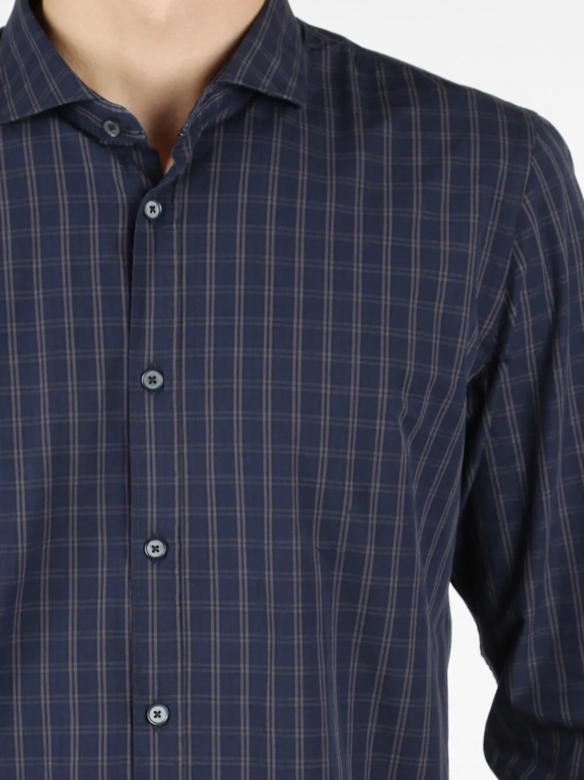 B-Style Camicia a quadri in cotone
