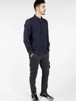 B-Style Camicia a quadri in cotone