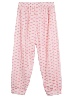 Buonanotte Pigiama bimba con cuori in cotone