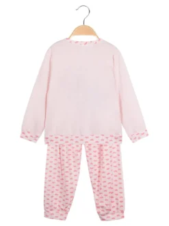 Buonanotte Pigiama bimba con cuori in cotone